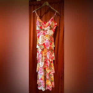 Eliza J floral tiered dress size 8